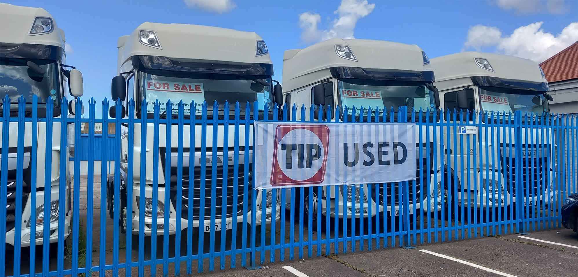 TIP used trucks at Warrington location