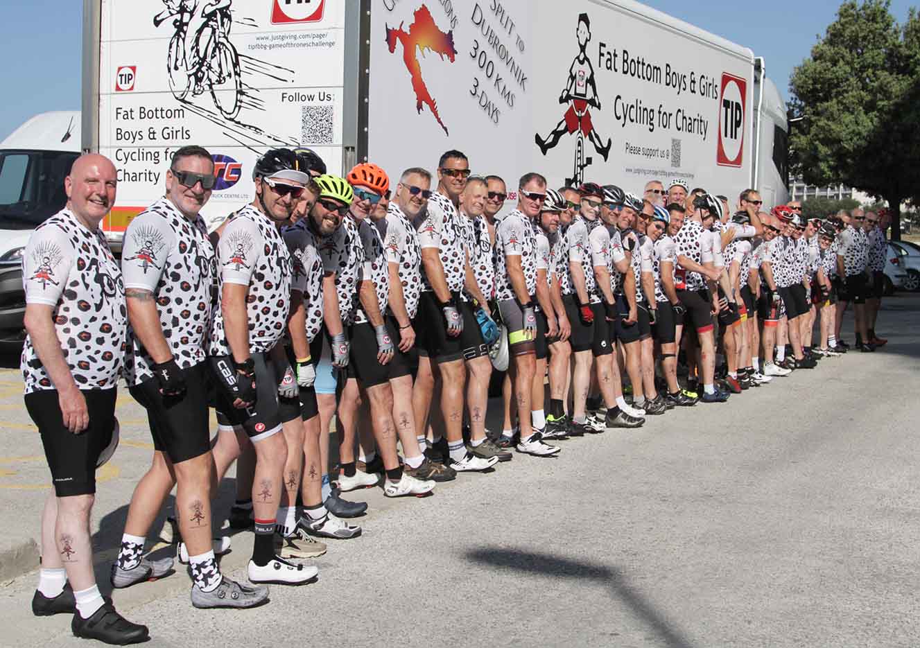 Day 1 TIP Bike Ride - group photo