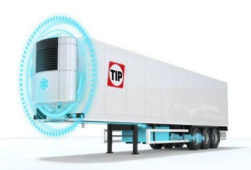 energy recuperation axle e-reefer