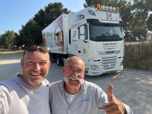 Jan en Martijn voor TIP on Tour trailer