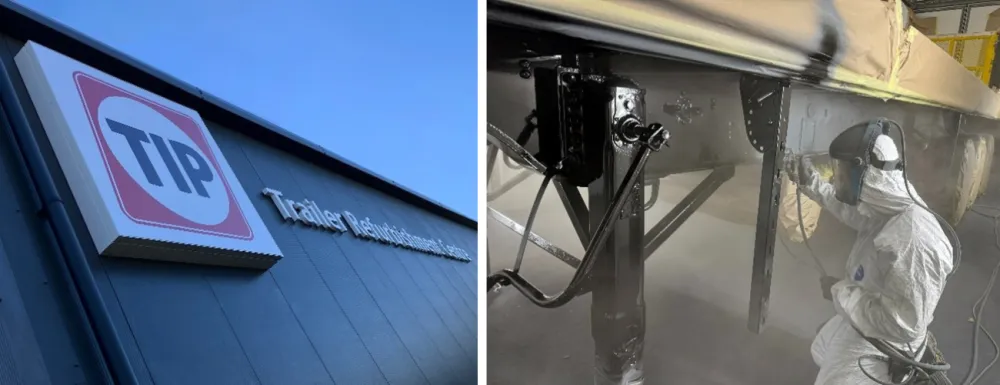 Refurb centre and paint work collage pic