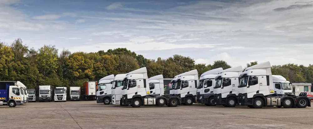 Trucks for hire at TIP Shepshed
