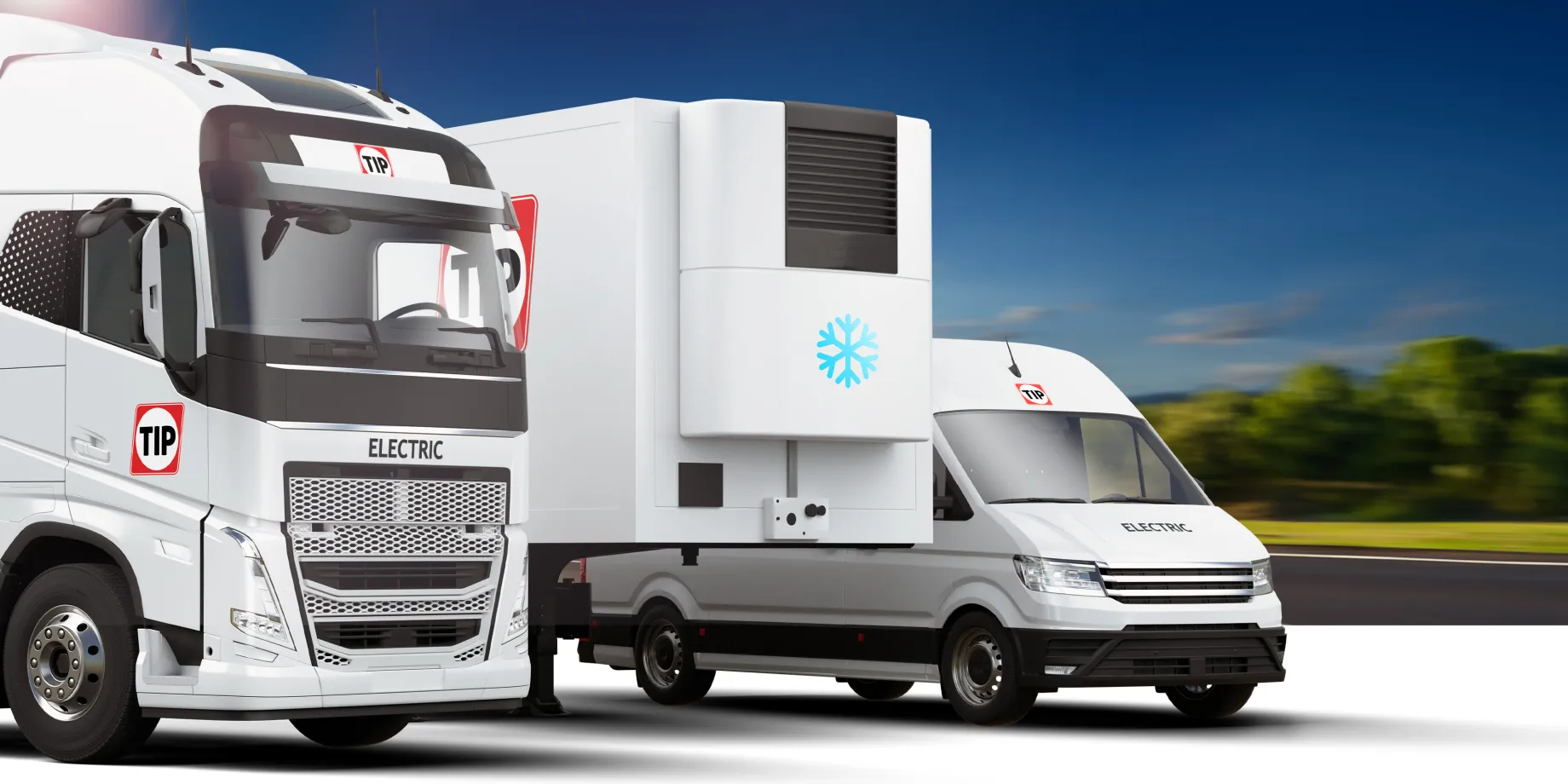 De elektrische vloot van TIP