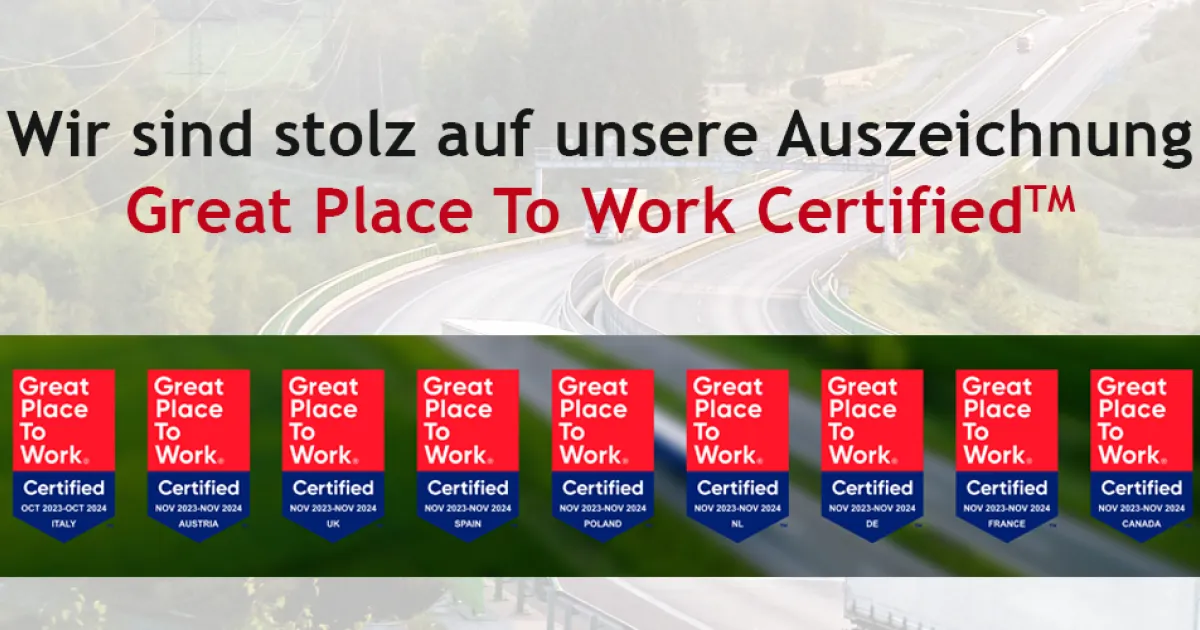 Wir sind stolz darauf, in 9 Ländern ein Great Place to Work-Certified ...